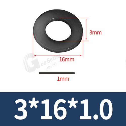 Unterlegscheiben DIN 125 Kunststoff Polyamid PVC M2 - M24 Beilagescheibe ISO7089 - Bild 23 von 121
