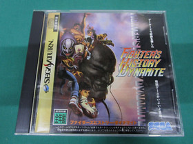Sega Saturn Fighter's History Dynamite - spine, postcard, etc. JAPAN. SS. 18090