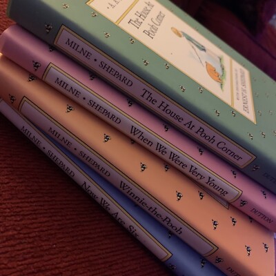 Pooh's library 4 Volume Box Set A.A. Milne 1988 VG Condition | eBay