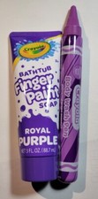 Crayola Bathtub Finger Paint Body Wash Purple