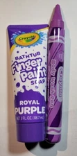 Crayola ~ Bathtub ~ Finger Paint & Body Wash ~ Purple