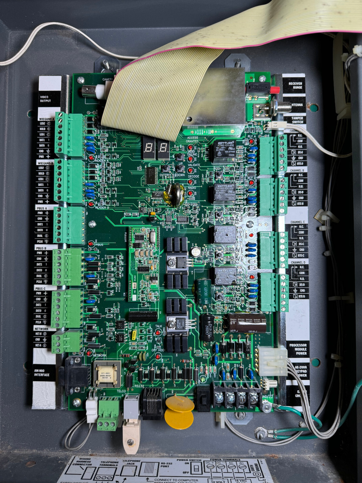 Linear AE1000Plus Commercial Telephone Entry System with Access Control