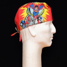 Superman Daily Planet Theme Scrub Hat