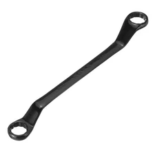 45 Degree Offset Box End Wrench 22 x 24mm Metric 12 Point Double End Black