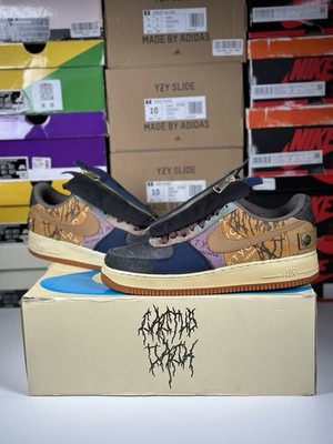 Size 10M - Nike Air Force 1 Low x Travis Scott Cactus Jack - Clean - Ships Fast