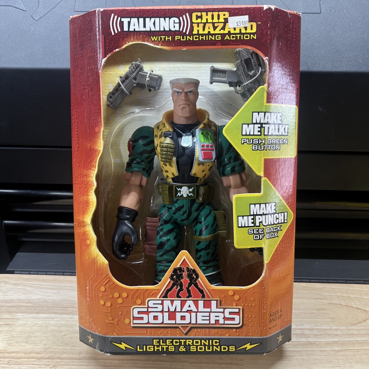 【未使用】 SMALLSOLDIERS CHIPHAZARD VINTAGE 1998 Small Soldiers Major Chip Hazard Action Figure