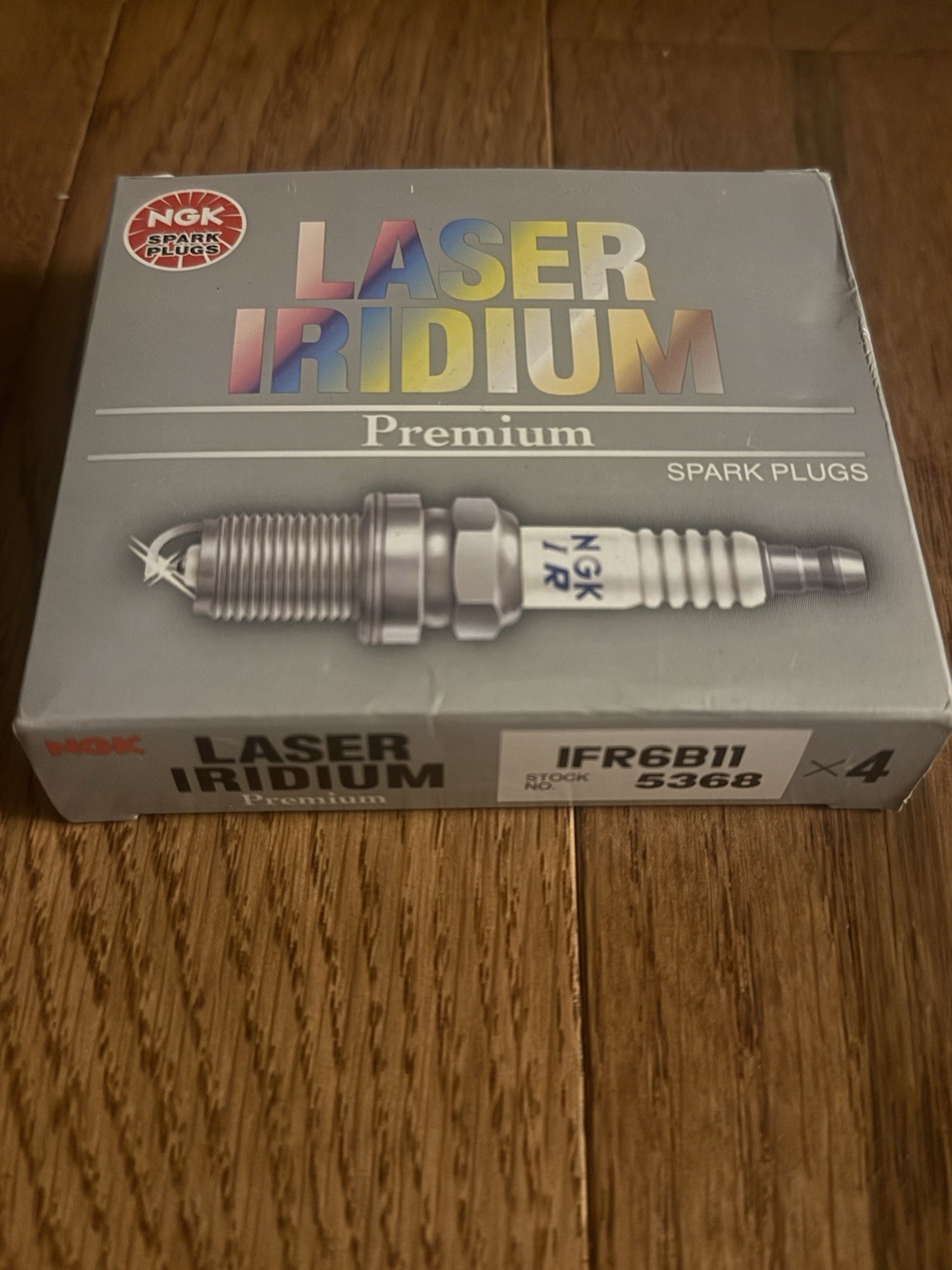 4 New NGK Laser Iridium Spark Plugs IFR6B11 5368