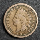 1862   ** INDIAN HEAD CENT **FREE SHIPPING**C2890