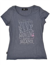 New Balance Damen Grafik T-Shirt Oberteil UK ...