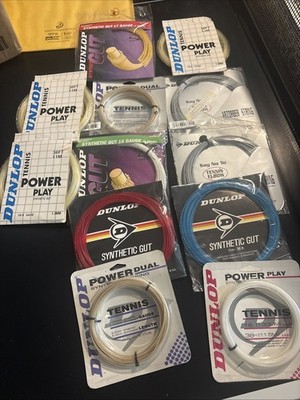 12 Sets Tennis Strings Dunlop 