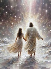 Christian Walk Paint By Numbers For Adults Kids Beginner Wall Art Decor