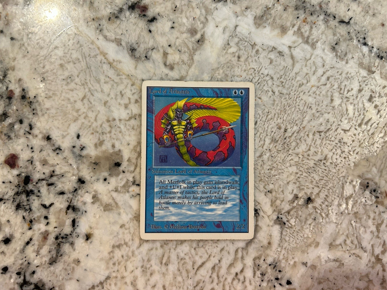 Unlimited Lord Of Atlantis Magic the Gathering Unlimited Lord Of Atlantis Played