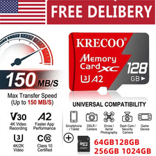 SD Memory Card 150MB/s 64GB 128GB 256GB 512GB 1TB - Ultra Extreme Micro 4K Lot