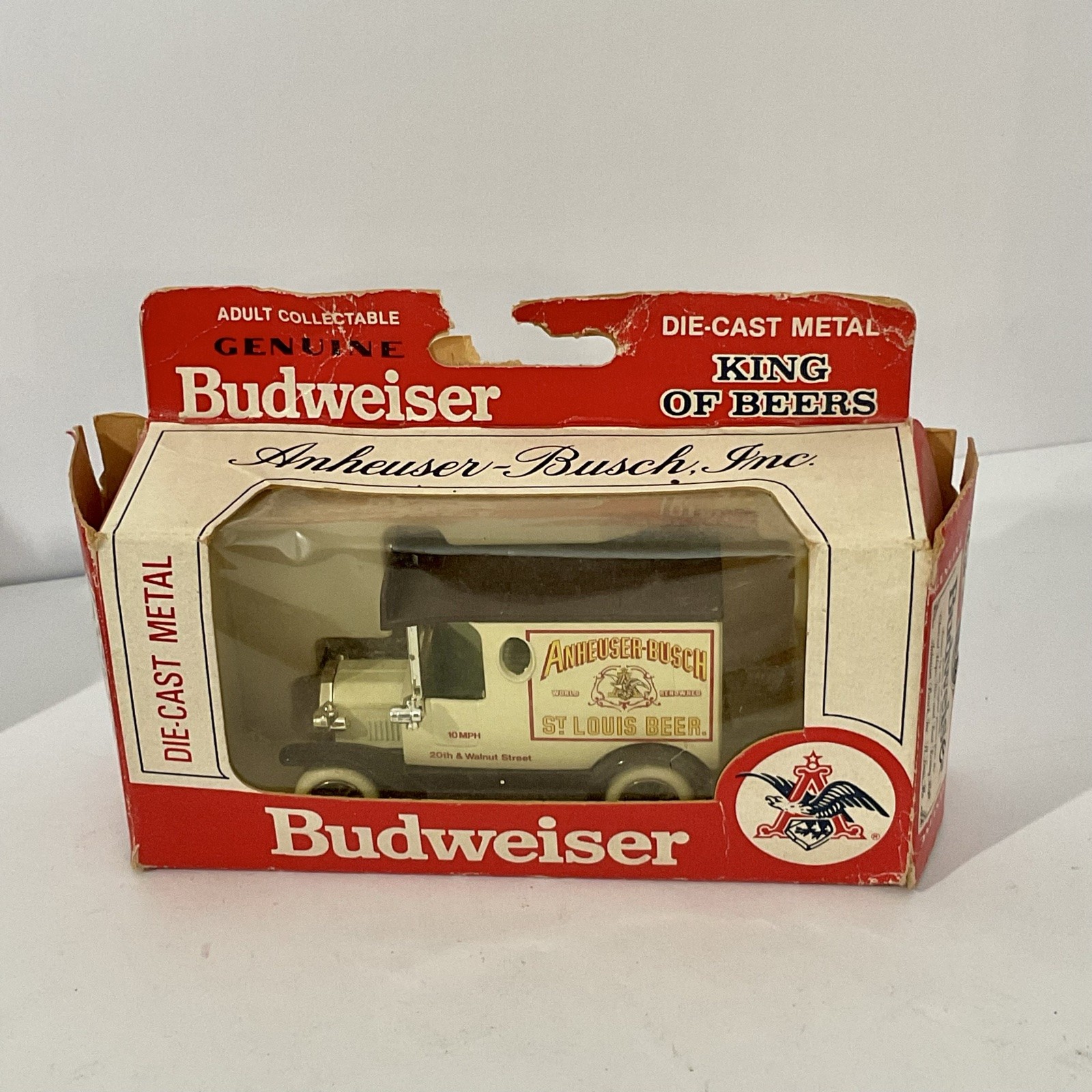 Lot of 3 Budweiser Lledo Days Gone Die-Cast Metal Delivery Trucks in ...