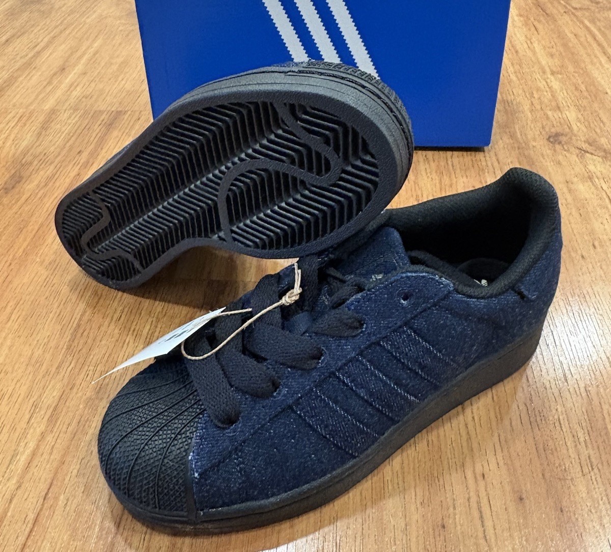 adidas Superstar 2 Night Indigo Core Black Women's JS4018 Denim