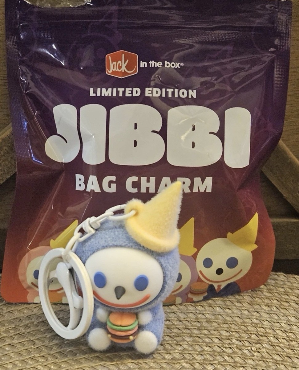 ジャック・イン・ザ・ボックス - ジビ・バッグ・チャーム - アイシー 2026 Jack In the Box Limited Edition Jibbi Bag Charm Icy Rare