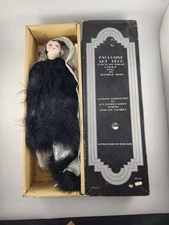 Seymour Mann Art Deco Fashion Doll 1920's Flapper Style Porcelain Doll 18In