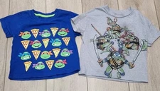 2 Nickelodeon Teenage Mutant Ninja Turtles TMNT Graphic Tshirts Toddler 2T