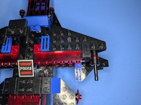 Lego Vintage Space Police: SP-Striker 6781 - Working Light Up Spaceship - READ