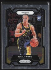 2023-24 Panini Prizm #154 Isaiah Wong Indiana Pacers