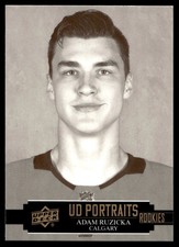 2021-22 Upper Deck UD Portraits Adam Ruzicka Calgary Flames #P-70