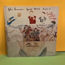 JOHN LENNON &ldquo;Walls and Bridges&rdquo; LP, Apple SW-3416, w/ lyric booklet, EX/EX !