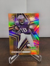 2025 Panini Rookies & Stars - Justin Jefferson Orange Foil /249 - Vikings