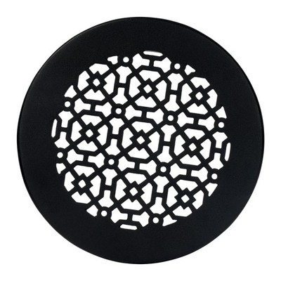 Achtek 8'' Duct (10'' Round Overall Size) Solid Cast Aluminum Round Grill | Pow...