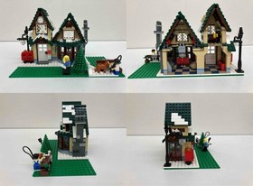 LEGO Creator Expert Winter Village Post Office 10222 In 2011 Used W/Manual As Is