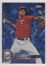 2018 Topps Chrome Sapphire Edition Topps Online Exclusive Felix Jorge #410 2x6