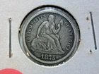 1875-CC Seated Liberty Dime