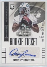 2014 Panini Contenders Quincy Enunwa (Sec Row Seat) #166 Auto 0v1