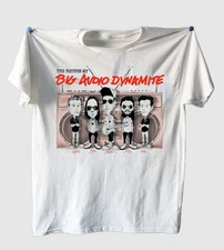 the return of Big Audio Dynamite band white T-shirt UNISEX All sizes TD203
