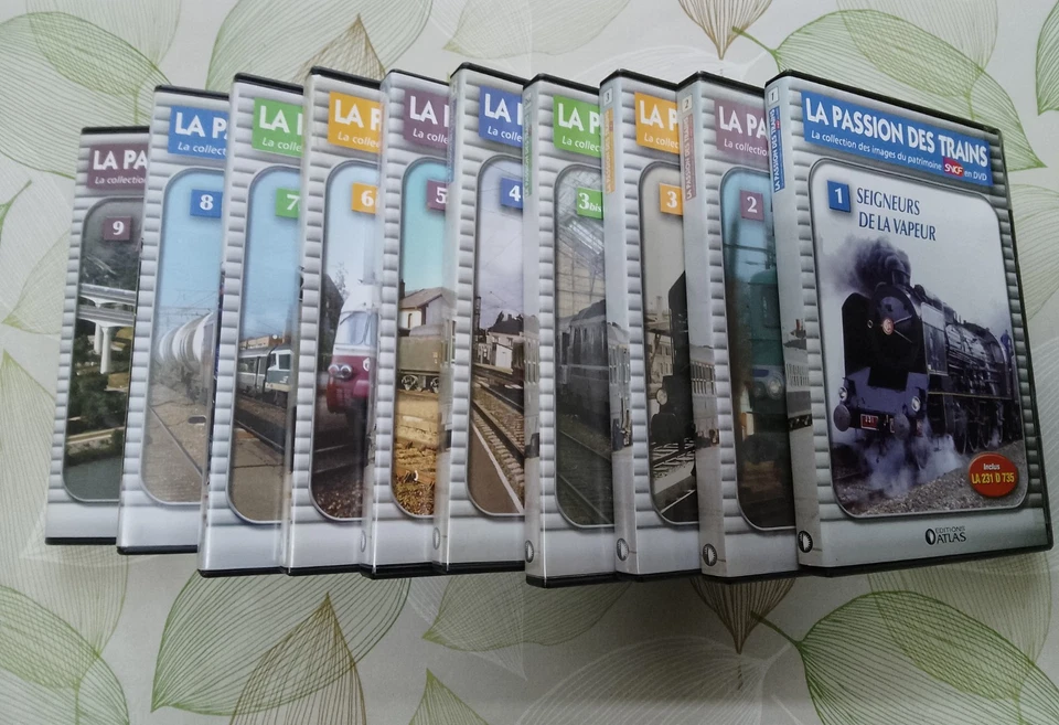 Collection Images Patrimoine SNCF Atlas - Les 40 Dvd " La Passion Des Trains" - Photo 2/4