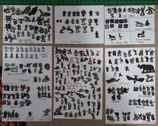 Approx 291 Fantasy Lot AD&D Metal Miniature Ral Partha Grenadier Reaper Heritage