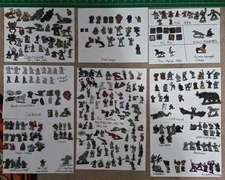 Approx 291 Fantasy Lot AD&D Metal Miniature Ral Partha Grenadier Reaper Heritage