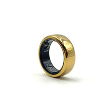 Oura Ring Gen 3 Horizon - Titanium - Size 09 - Gold - HEAVILY SCRATCHED