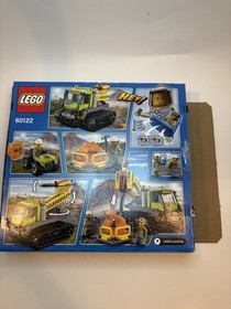 LEGO City 60122 Volcano Crawler Complete With Minifigures & Instructions & Box
