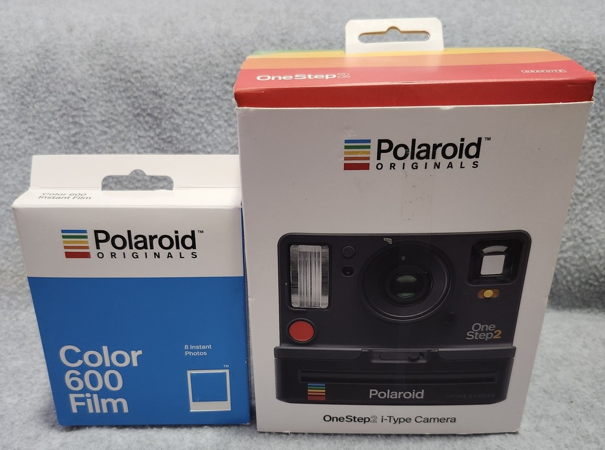 Polaroid OneStep2 I-Type Camera Plus Sealed Color 600 Film Pack