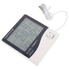 Digital Thermometer Temperature Humidity Monitor for Fish Tank Aquarium