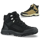 Mens Walking Hiking Memory Foam Lace Up Casual Ankle Boots Trainers Shoes Size