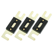 200 Amp 32 VDC ANL Blade Fuse for Car Audio and Video System Pack of 3 