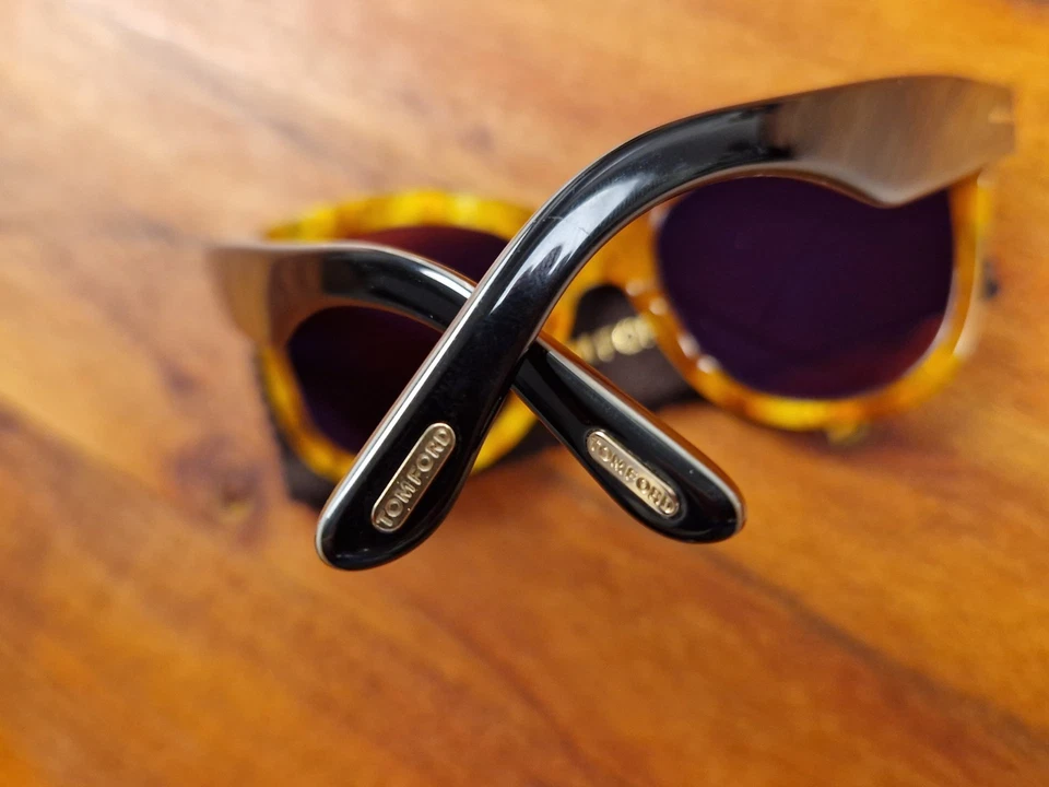 Original Tom Ford Luxus Damen Sonnenbrille Wallace TF 870 54#20 neuwertig - Bild 4 von 4
