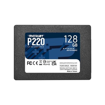 P220 128GB Internal SSD SATA 3 2.5 Inch Solid State Drive P220S128G25 PC