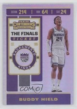 2019-20 Panini Contenders The Finals Ticket 62/65 Buddy Hield #14 03wd