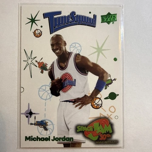 Michael Jordan - Space Jam 30th Anniversary Upper Deck Base Card #10 - TuneSquad