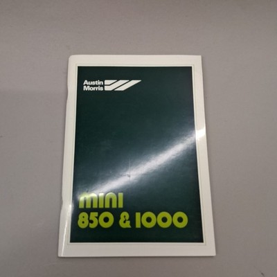 Classic Mini  850/1000 Bedienungsanleitung Original  Neu AKM3547