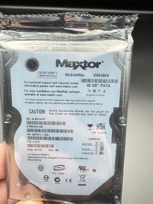 Maxtor MobileMax 40GB 2.5  IDE PATA Laptop Hard Drive STM940215A 