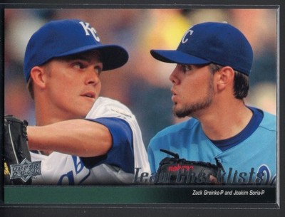 2010 Upper Deck - Team Checklist Zack Greinke, Joakim Soria #583 Royals