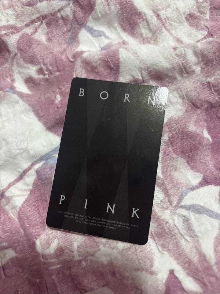 Jennie - Born Pink Photocard (International Digipack Version) - Bild 2 von 2